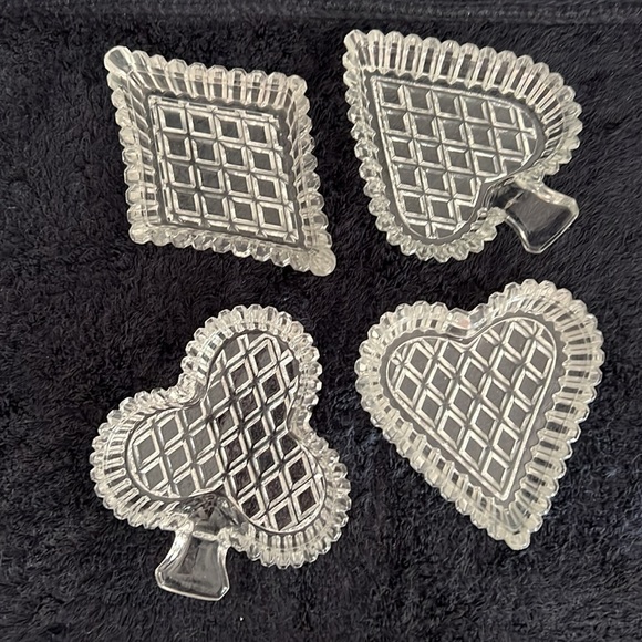 1950’s Set Card Party Dishes - Picture 2 of 8